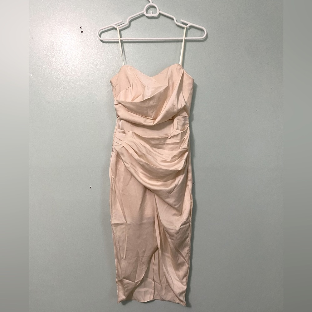 Do + Be strapless cream dress Small sweetheart